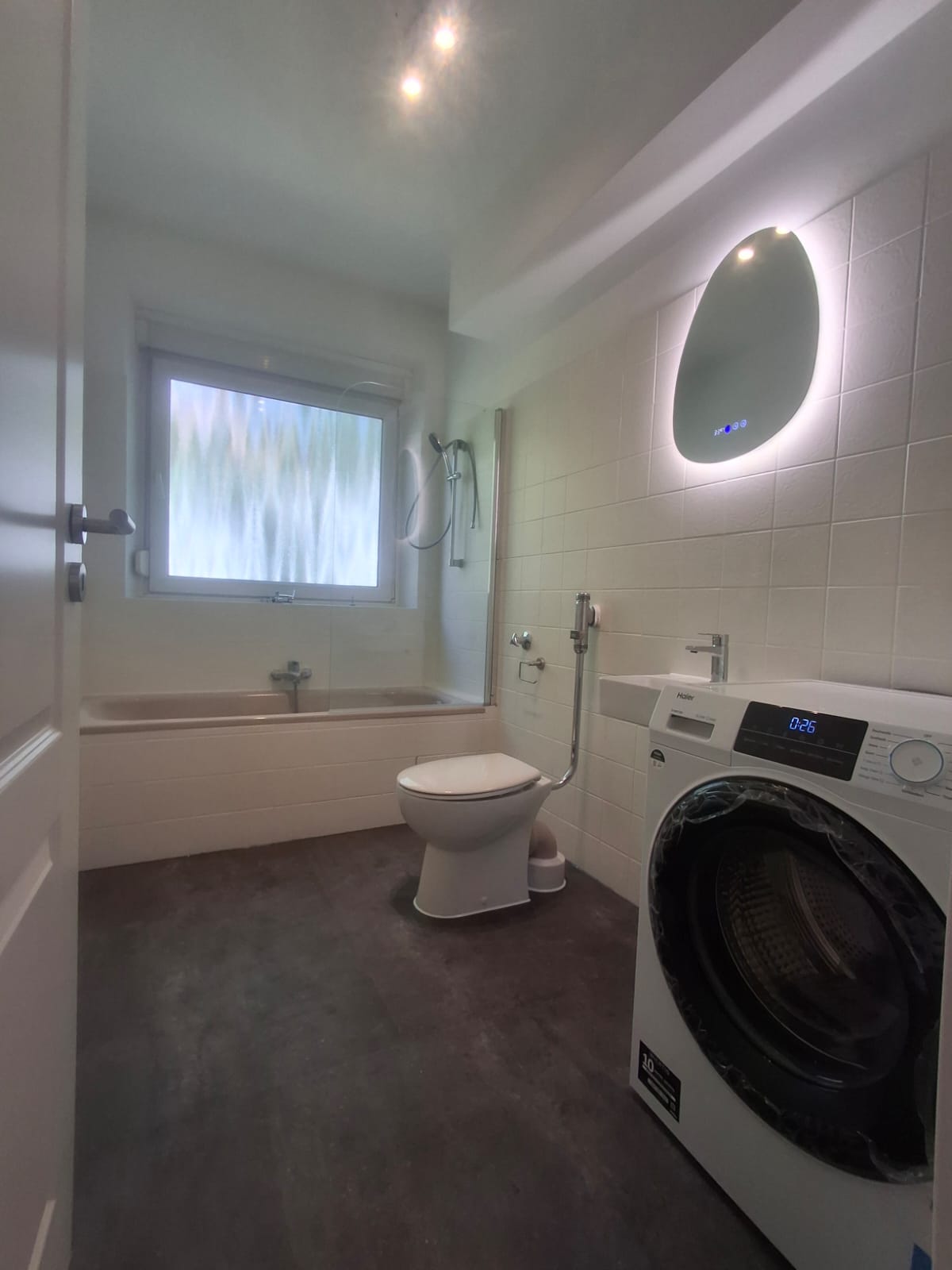 Badezimmer nach der Sanierung